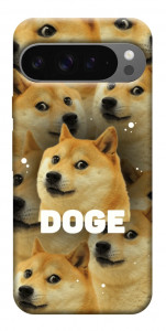 Чехол Doge pattern для Google Pixel 10 Pro XL