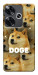 Чехол Doge pattern для Xiaomi Poco F6