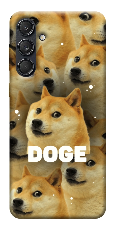 Чехол Doge pattern для Galaxy M55