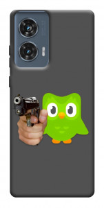 Чохол Duolingo meme для Motorola Edge 50 Fusion