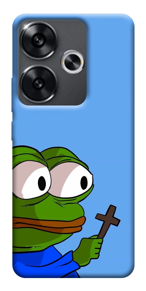 Чехол Pepe frog для Xiaomi Poco F6