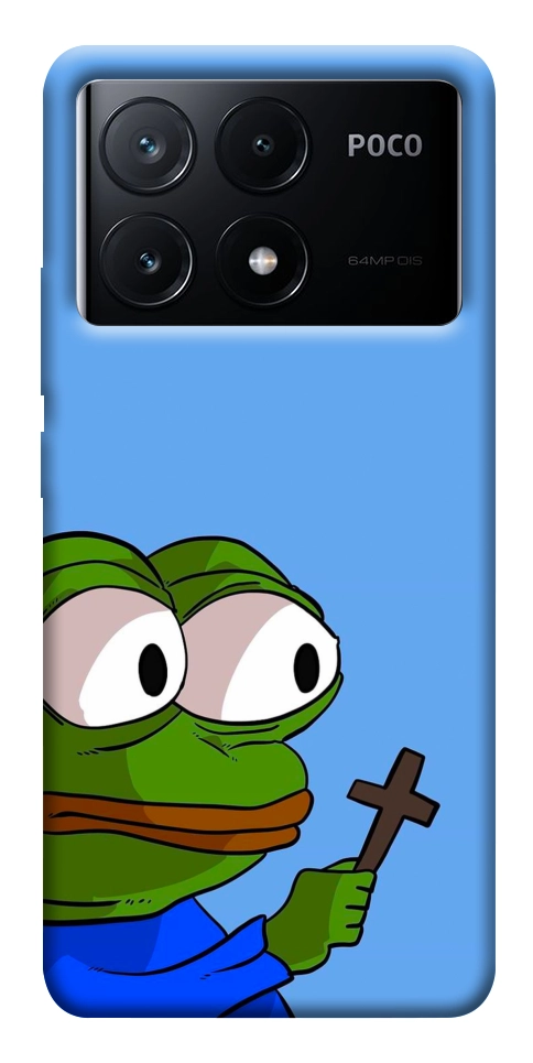 Чохол Pepe frog для Xiaomi Poco X6 Pro