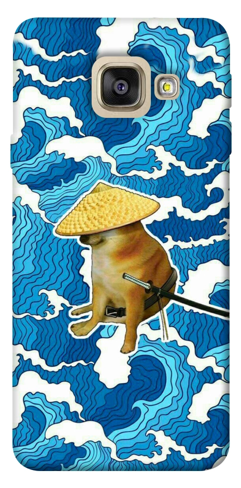 Чехол Sad dog samurai для Galaxy A5 (2017)