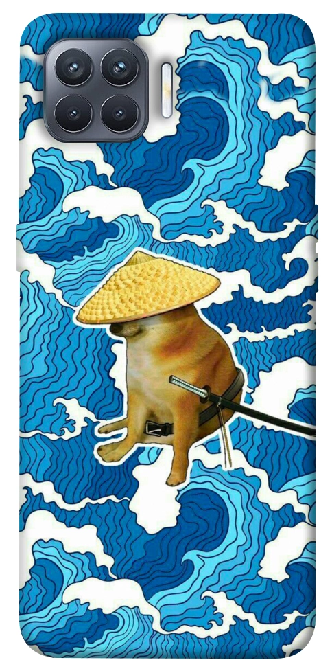 Чохол Sad dog samurai для Oppo Reno 4 Lite
