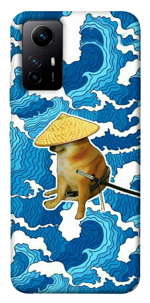 Чехол Sad dog samurai для Xiaomi Redmi Note 12S