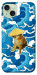 Чехол Sad dog samurai для iPhone 15 Plus