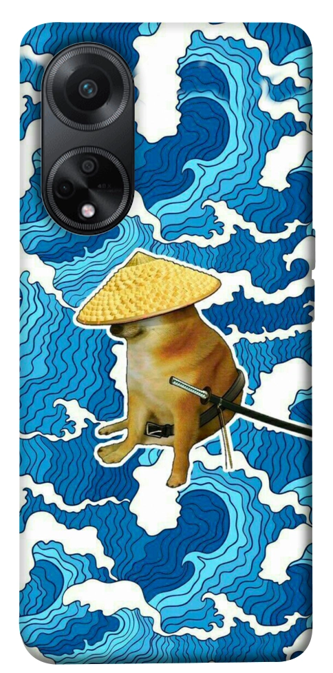 Чехол Sad dog samurai для Oppo A98