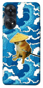 Чохол Sad dog samurai для Oppo Reno 8 T 4G