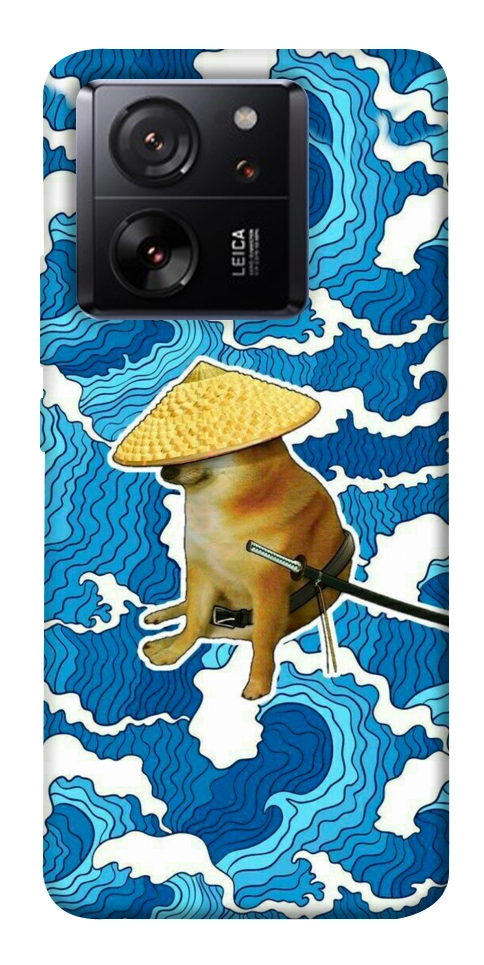 Чехол Sad dog samurai для Xiaomi 13T