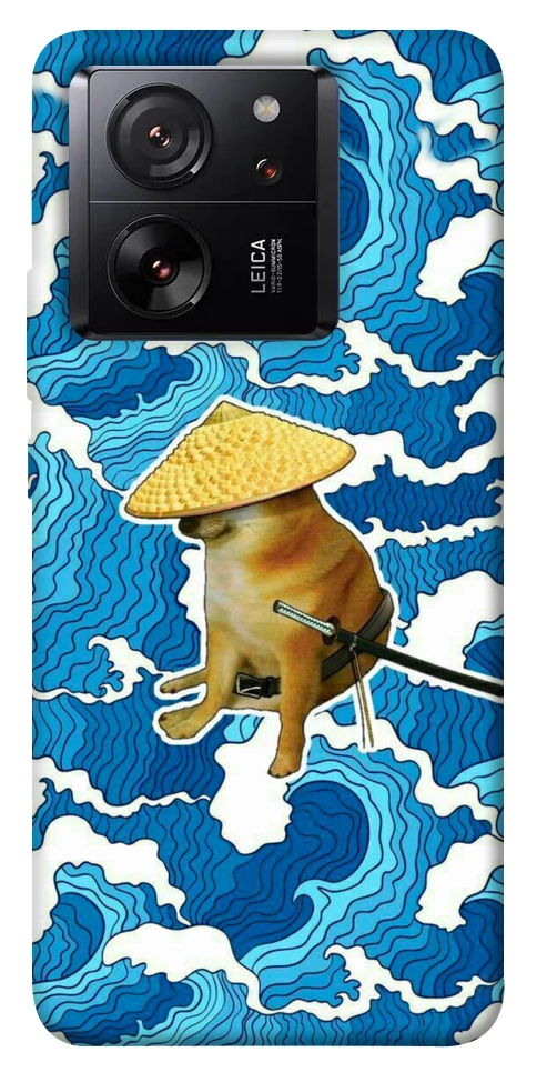 Чехол Sad dog samurai для Xiaomi 13T Pro