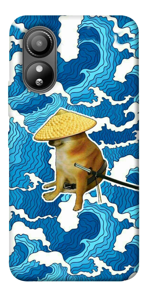 Чехол Sad dog samurai для ZTE Blade L220