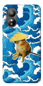 Чехол Sad dog samurai для ZTE Blade L220
