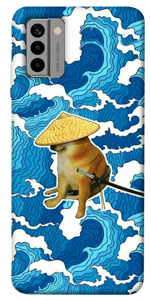 Чохол Sad dog samurai для Nokia G22