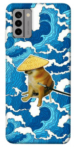 Чохол Sad dog samurai для Nokia G22