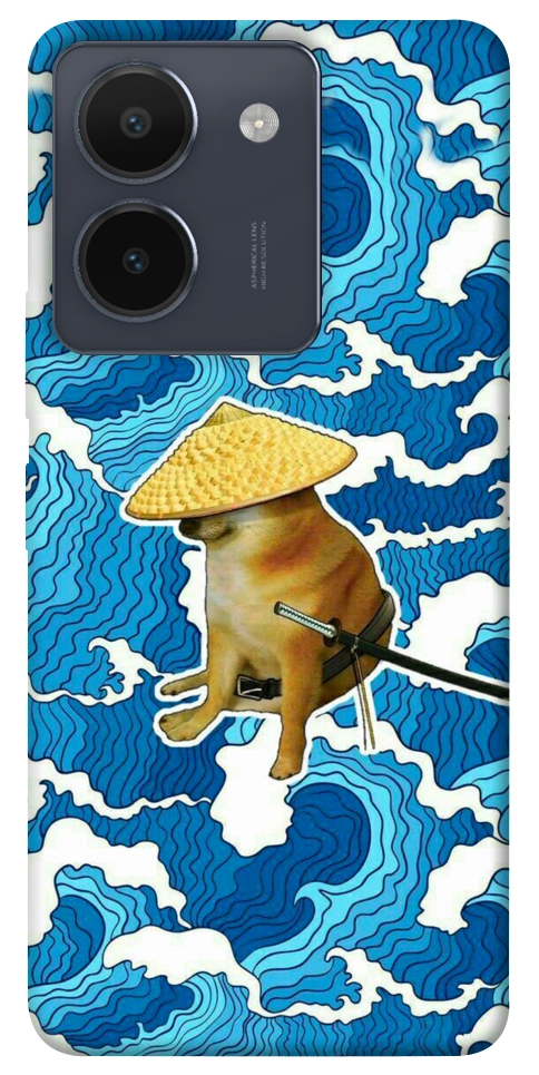 Чохол Sad dog samurai для Vivo Y36