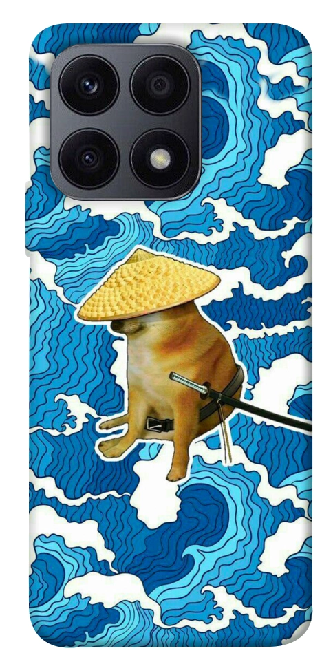 Чехол Sad dog samurai для Huawei Honor X8a