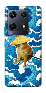 Чохол Sad dog samurai для Infinix Note 30 Pro NFC