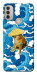 Чохол Sad dog samurai для Motorola Moto E30