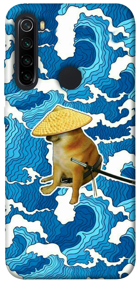 Чохол Sad dog samurai для Xiaomi Redmi Note 8 2021