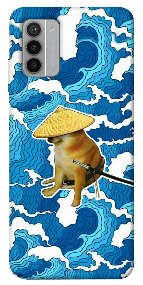 Чохол Sad dog samurai для Nokia G42