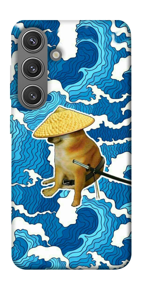Чохол Sad dog samurai для Galaxy S24+