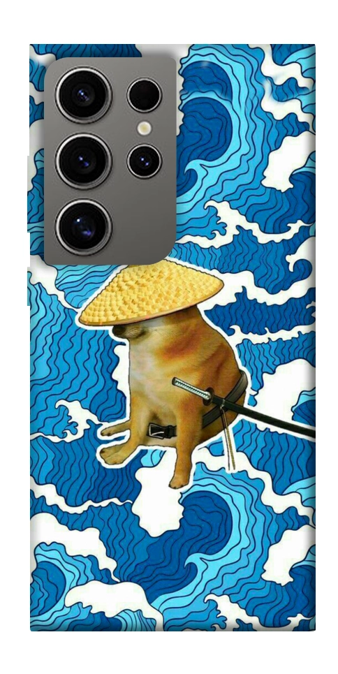 Чохол Sad dog samurai для Galaxy S24 Ultra