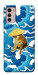 Чохол Sad dog samurai для Motorola Moto G42