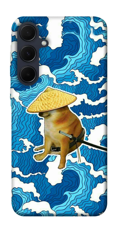 Чехол Sad dog samurai для Galaxy A55