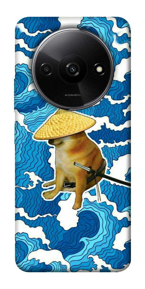 Чехол Sad dog samurai для Xiaomi Redmi A3