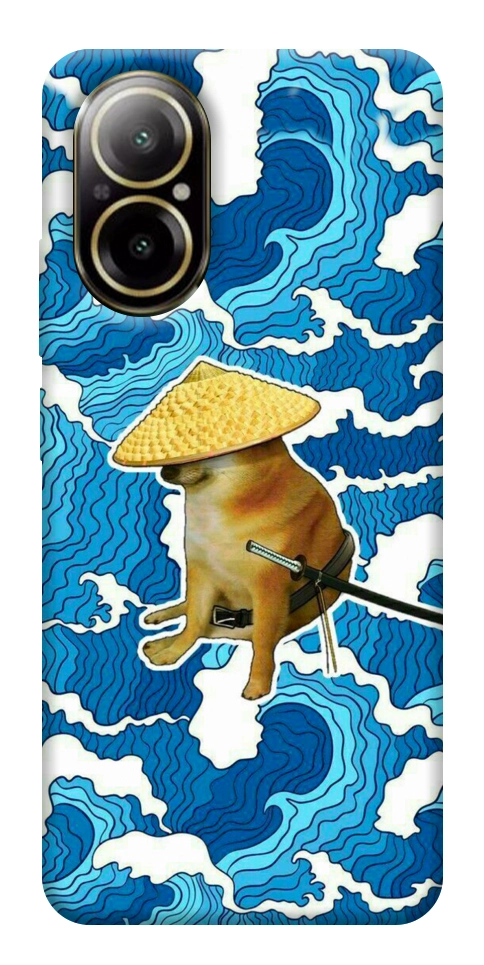 Чехол Sad dog samurai для Realme C67 4G