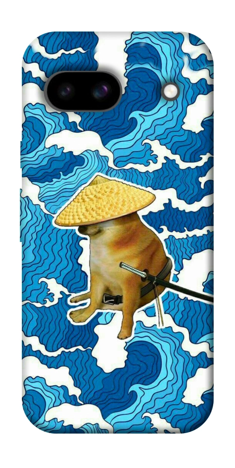 Чохол Sad dog samurai для Google Pixel 8a