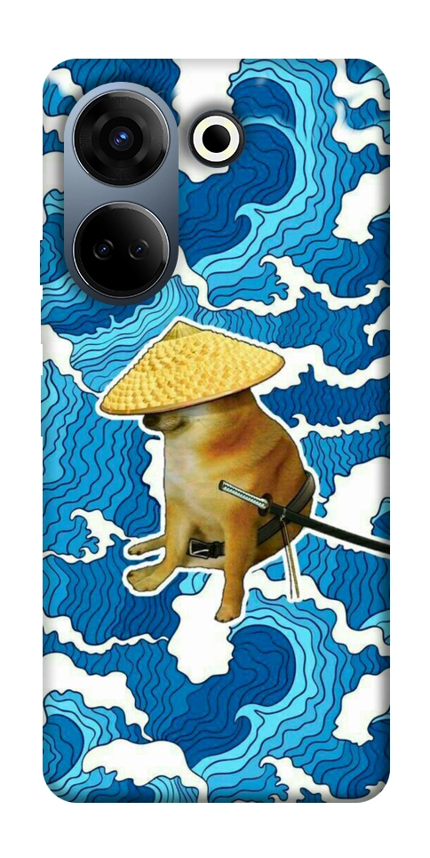 Чехол Sad dog samurai для TECNO Camon 20 Pro (CK7n)