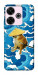 Чохол Sad dog samurai для Xiaomi Redmi 13 4G