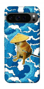Чохол Sad dog samurai для Google Pixel 9 Pro