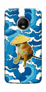 Чохол Sad dog samurai для Motorola Moto G5S