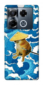 Чохол Sad dog samurai для Infinix Note 40 Pro 4G