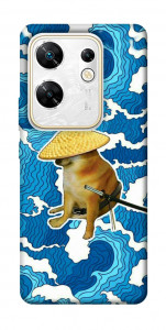 Чохол Sad dog samurai для Infinix Zero 30 4G