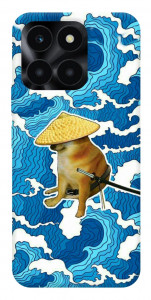 Чехол Sad dog samurai для Huawei Honor X6a