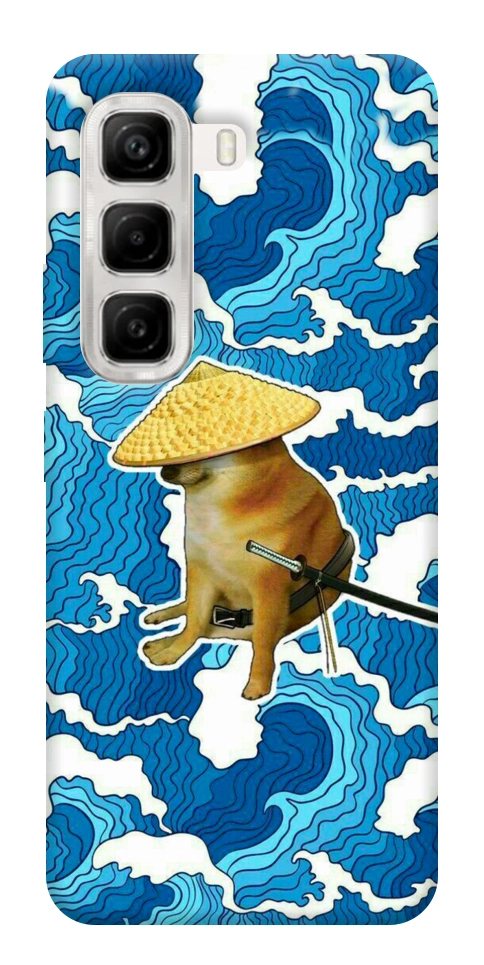 Чохол Sad dog samurai для Infinix Hot 50 4G