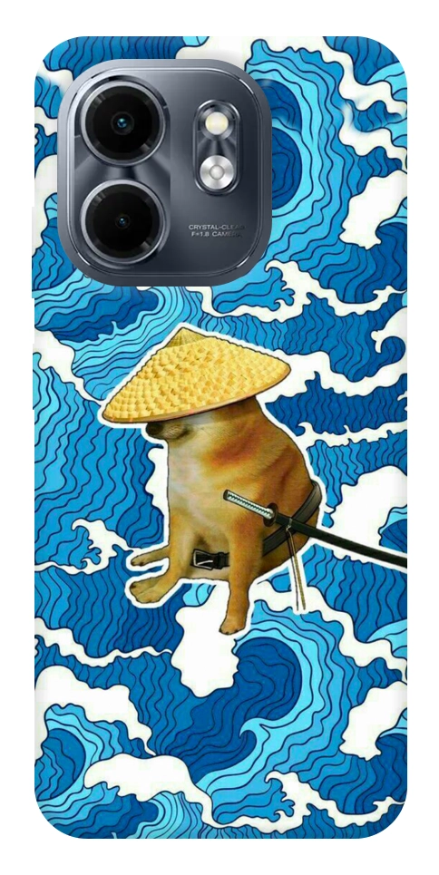 Чохол Sad dog samurai для Infinix Smart 9 4G