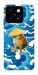 Чехол Sad dog samurai для ZTE Blade A55 4G