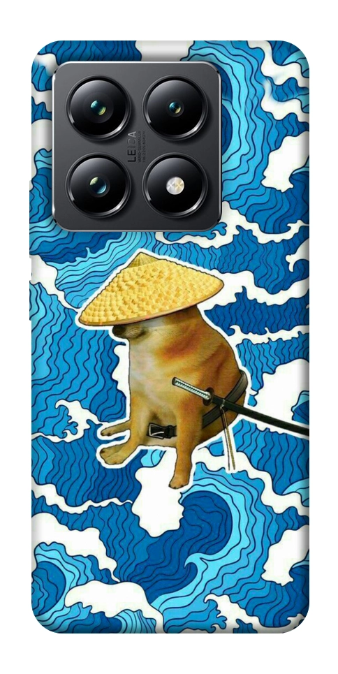 Чохол Sad dog samurai для Xiaomi 14T Pro