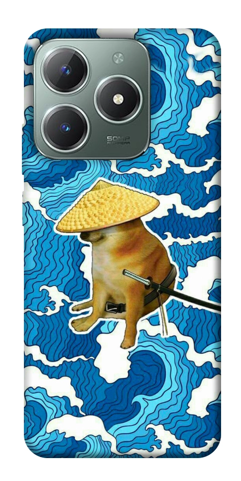 Чохол Sad dog samurai для Realme C61