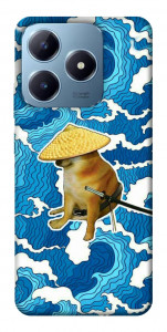 Чохол Sad dog samurai для Realme C63 4G