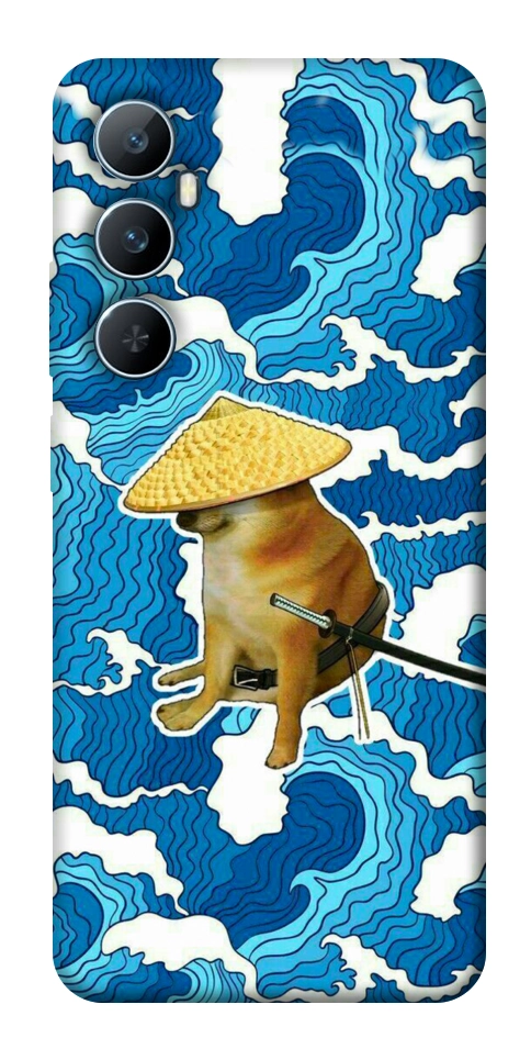Чохол Sad dog samurai для Realme C65 4G