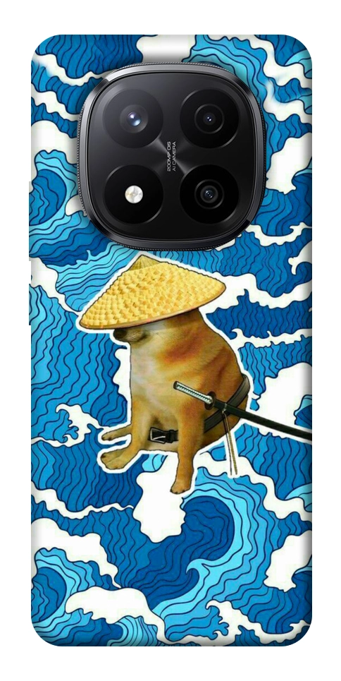 Чохол Sad dog samurai для Xiaomi Redmi Note 14 Pro+ 5G