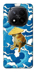 Чохол Sad dog samurai для Xiaomi Redmi Note 14 Pro+ 5G