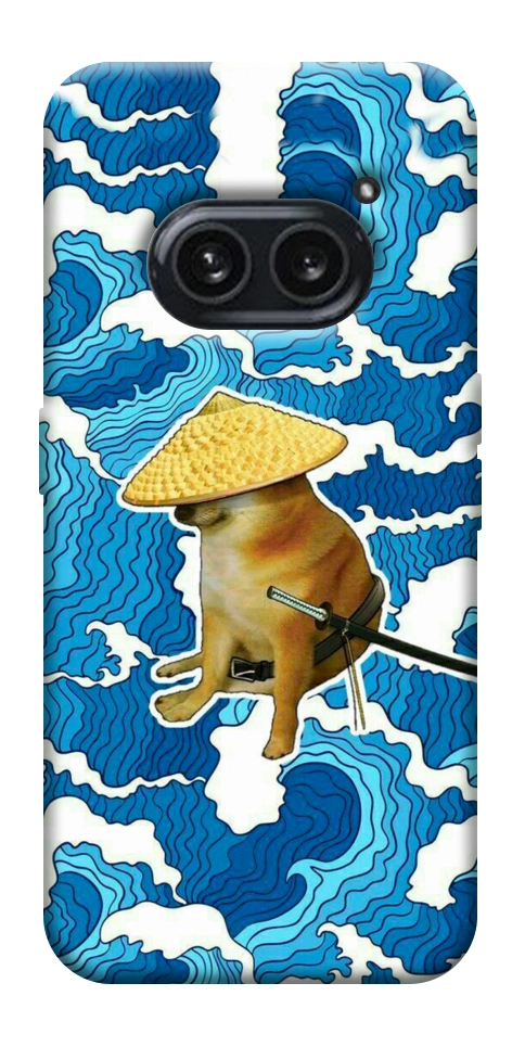 Чохол Sad dog samurai для Nothing Phone (2a)