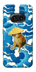 Чохол Sad dog samurai для Nothing Phone (2a)