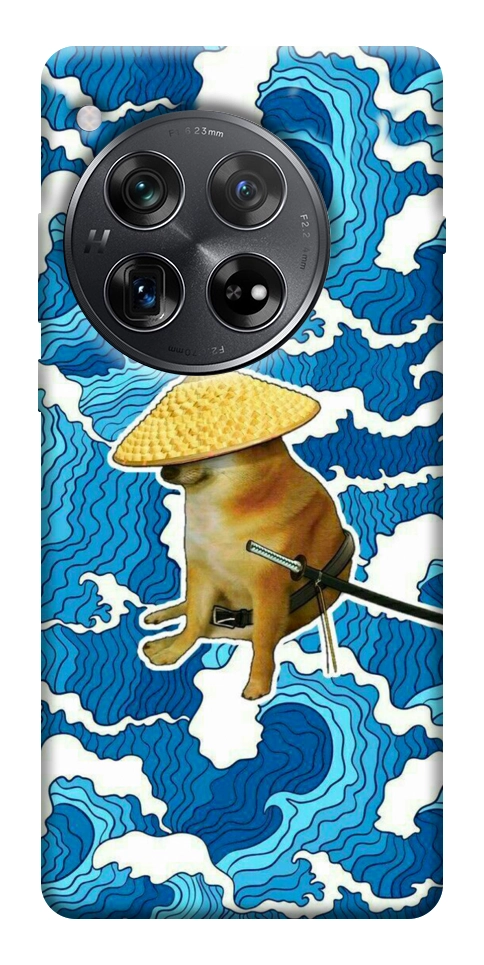 Чохол Sad dog samurai для OnePlus 12